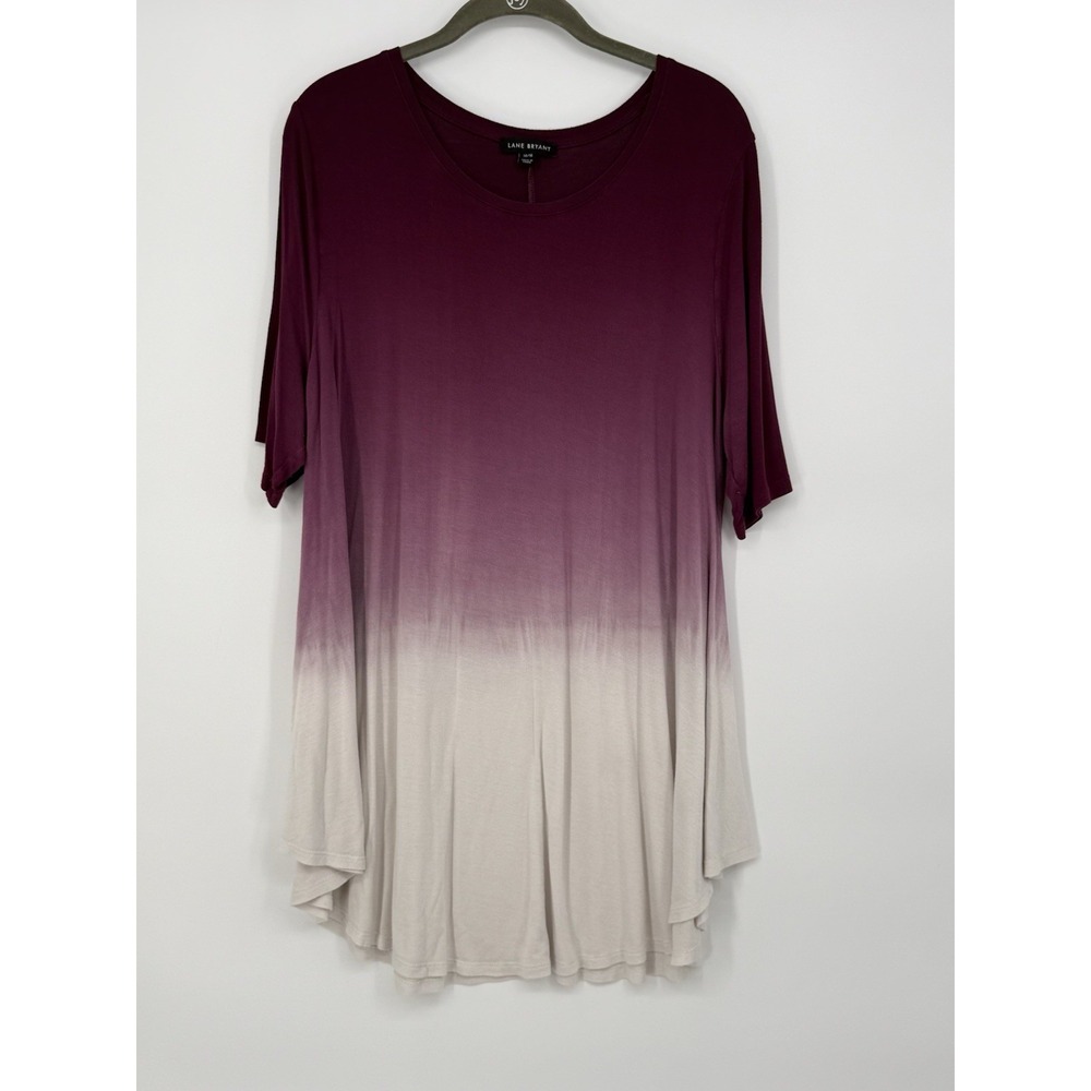 Lane Bryant Women's Swing Top Short Sleeve 14/16